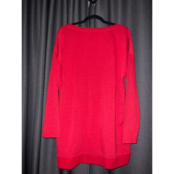 Ugly Christmas Sweater Xmas Sweatshirt Crewneck Size Medium Rae Dunn NWT - Picture 3 of 3